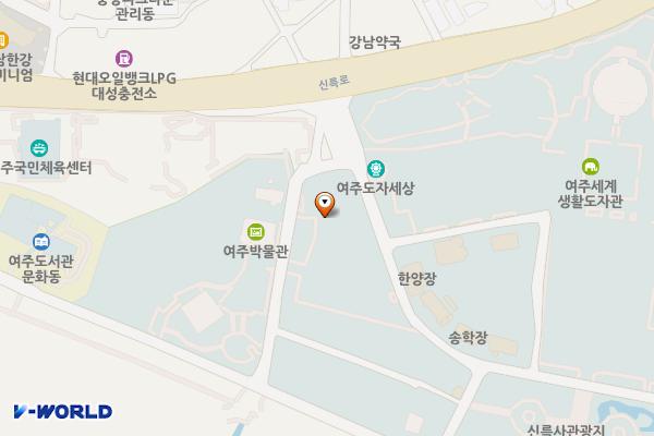 신륵사 관광단지 위치 지도 — 경기도 여주시 천송동 544-1