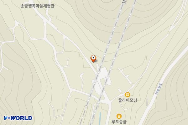 와인터널 위치 지도 — 경상북도 청도군 화양읍 송금리 311-2