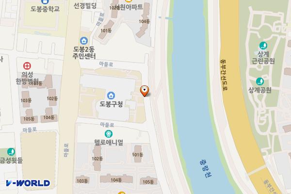 도봉월드상가공영주차장 위치 지도 — 서울특별시 도봉구 방학동 720-4