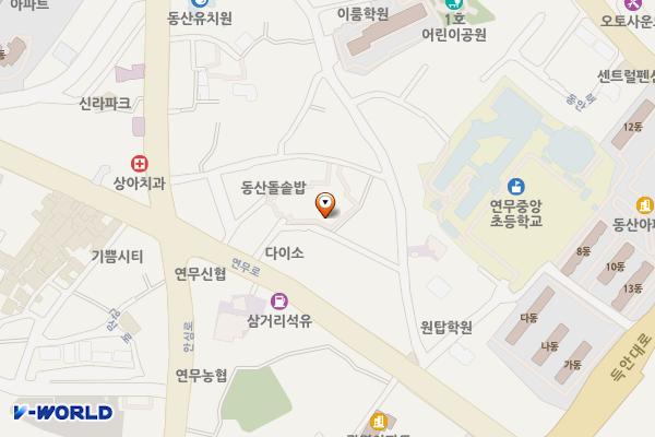 논산연무읍공영주차장 위치 지도 — 충청남도 논산시 연무읍 연무로 191-16