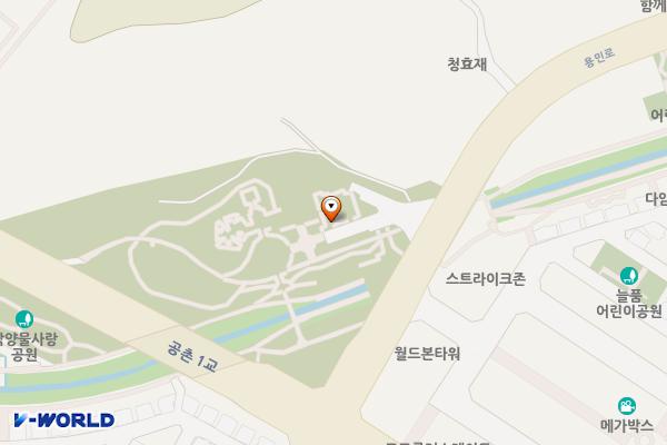 낙양물사랑공원 위치 지도 — 경기도 의정부시 용민로 205