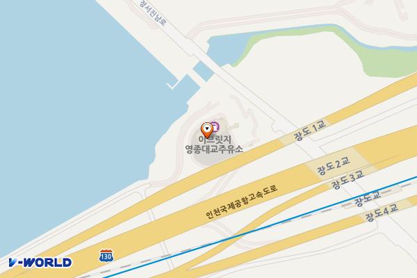 영종대교휴게소 위치 지도 — 인천광역시 서해구 정서진남로 25