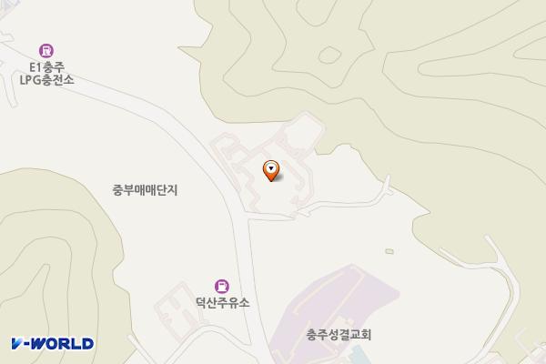 충주여성문화회관 위치 지도 — 충청북도 충주시 팽고리산길 45