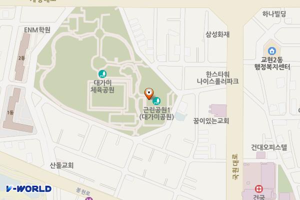 충주시노인복지관 위치 지도 — 충청북도 충주시 대가미13길 20