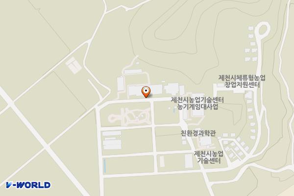 제천시농업기술센터 위치 지도 — 충청북도 제천시 봉양읍 제천북로3길 20