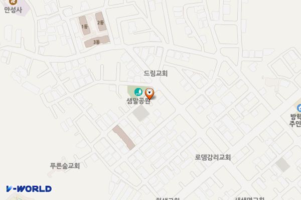 방학2동제3공영주차장 위치 지도 — 서울특별시 도봉구 시루봉로15마길 5