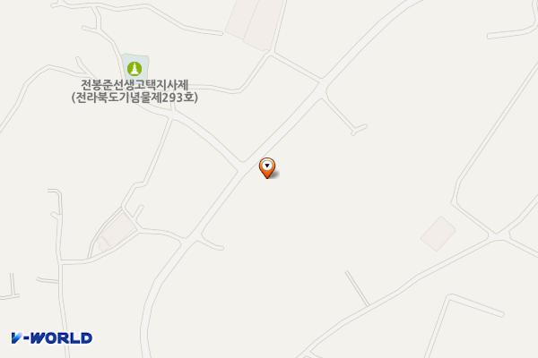 전봉준유적 위치 지도 — 전북특별자치도 정읍시 이평면 장내리 542-1