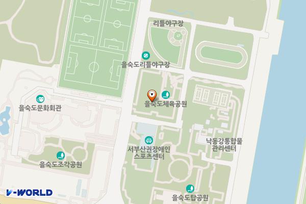 을숙도 공영 주차장 위치 지도 — 부산광역시 사하구 낙동남로 1240