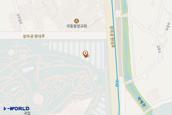국립과천과학관 위치 지도 — 경기도 과천시 상하벌로 110