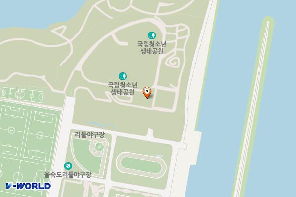 을숙도기후생태교육공원 위치 지도 — 부산광역시 사하구 낙동남로1233번길 43