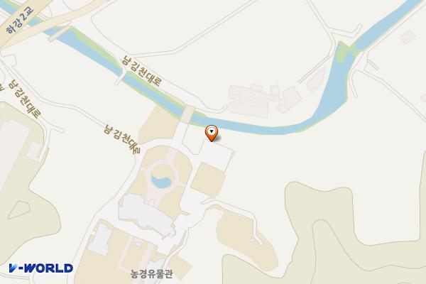 김천농업기술센터 위치 지도 — 경상북도 김천시 구성면 남김천대로 3296-22