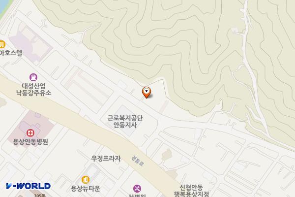 마뜰어울림센터 위치 지도 — 경상북도 안동시 용상북길 61