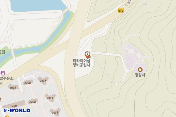 티스테이션 동남지구점 위치 지도 — 충청북도 청주시 상당구 1순환로1656번길 4