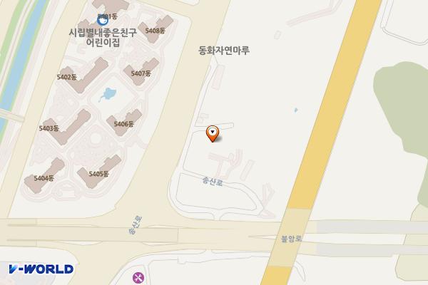투썸플레이스 별내송산로점 위치 지도 — 경기도 남양주시 송산로 256-1