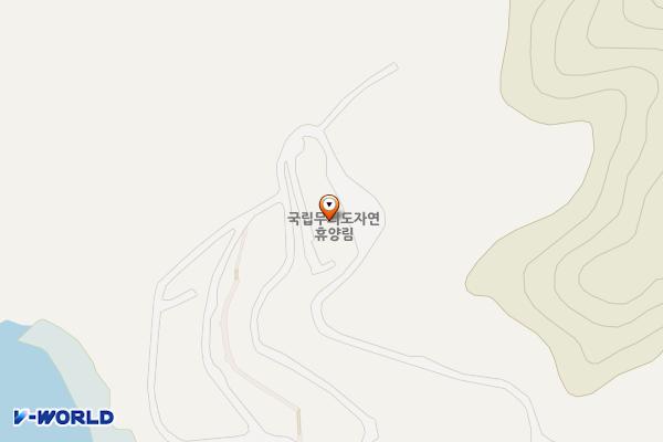 국립무의도자연휴양림 위치 지도 — 인천광역시 영종구 하나개로 74