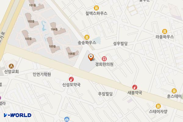 자양4동 전통시장 공영주차장 위치 지도 — 서울특별시 광진구 뚝섬로 487