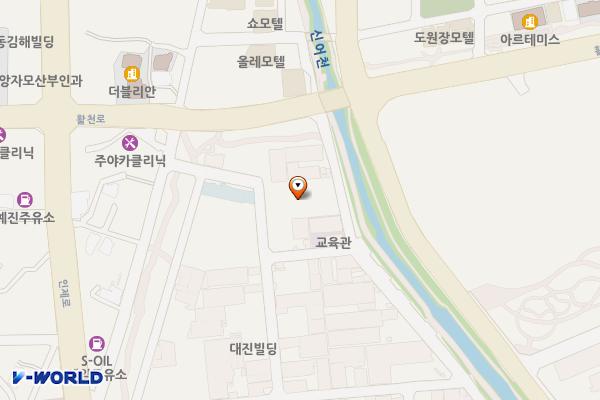 활천동체육관 위치 지도 — 경상남도 김해시 분성로579번길 73