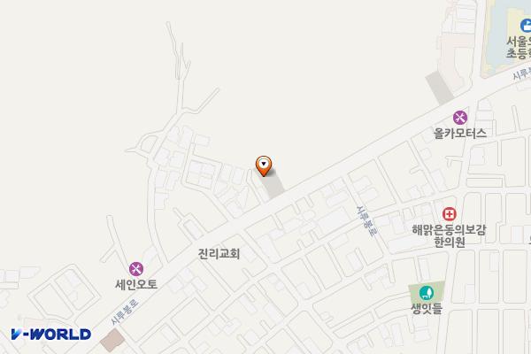 방학2동제4공영주차장 위치 지도 — 서울특별시 도봉구 방학동 600-13