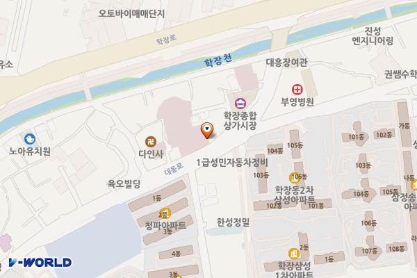 의료법인 영재의료재단 큰솔병원 위치 지도 — 부산광역시 사상구 대동로 141
