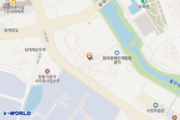 경기도장애인복지종합지원센터 위치 지도 — 경기도 수원시 권선구 서수원로 130