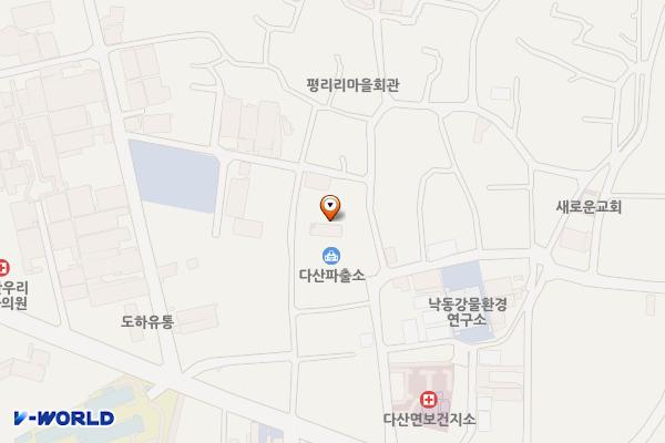 다끼나눔 어울림센터 위치 지도 — 경상북도 고령군 다산면 평리5길 1