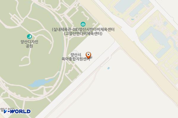 양산종합복지허브타운 위치 지도 — 경상남도 양산시 물금읍 물금로 223