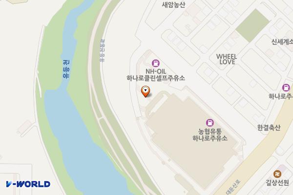 하나로마트대전점 위치 지도 — 대전광역시 중구 대둔산로199번길 43