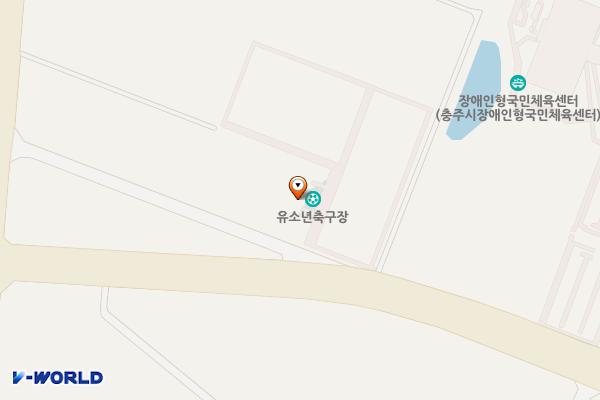 충주시유소년전용축구장 위치 지도 — 충청북도 충주시 대림로 35