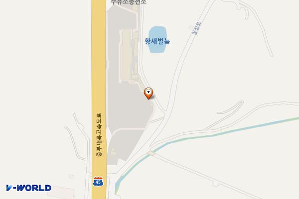 칠서휴게소(양평방향) 위치 지도 — 경상남도 함안군 칠서면 계내리 38,1356-4