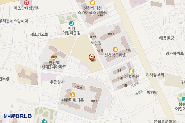 월배노인종합복지관 위치 지도 — 대구광역시 달서구 상화로21길 77