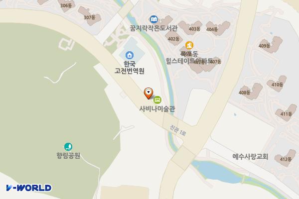 한국기독교역사문화관 위치 지도 — 서울특별시 은평구 진관1로 94