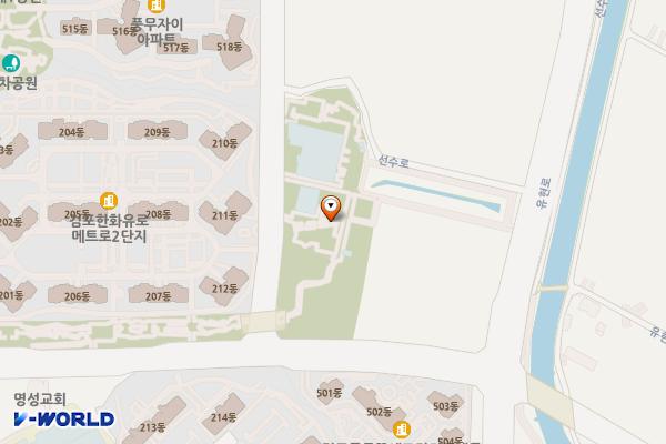 풍무국민체육센터 위치 지도 — 경기도 김포시 양도로56번길 101