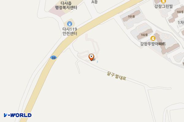 다사공영주차장 위치 지도 — 대구광역시 달성군 다사읍 매곡리 919-9