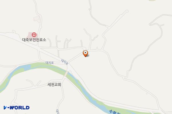 광양대리마을회관주차장 위치 지도 — 전남광주통합특별시 광양시 대죽리 133-7