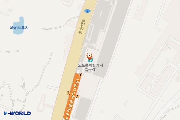 부산종합버스터미널 부설주차장 위치 지도 — 부산광역시 금정구 중앙대로 2238