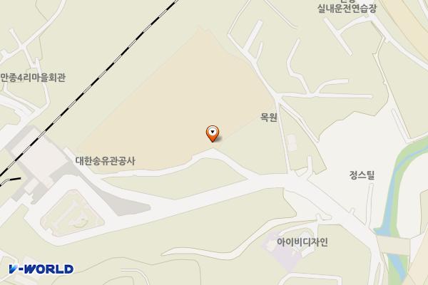 대한송유관공사 원주저유소 위치 지도 — 강원특별자치도 원주시 호저면 운동들2길 21-12