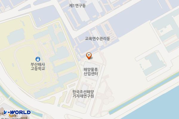 부산테크노파크 해양물류산업센터(영도단지) 위치 지도 — 부산광역시 영도구 해양로 435-1