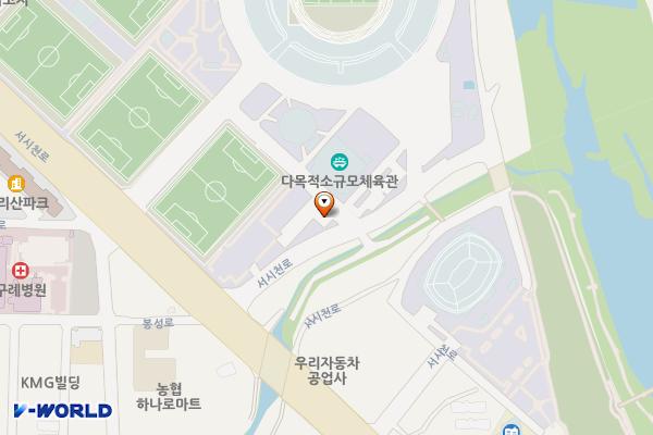 구례실내수영장 위치 지도 — 전남광주통합특별시 구례군 구례읍 서시천로 106