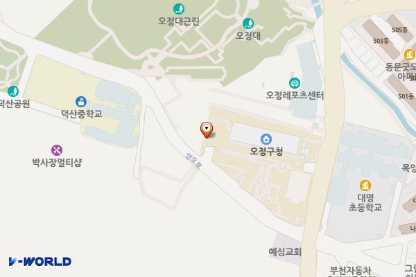 오정어울마당 위치 지도 — 경기도 부천시 오정구 성오로 172