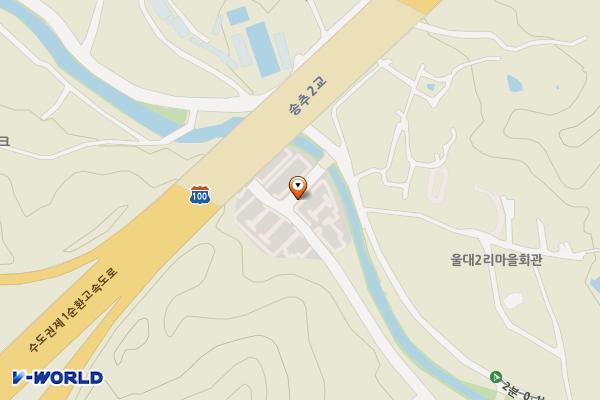 송추 제2주차장 위치 지도 — 경기도 양주시 장흥면 울대리 527
