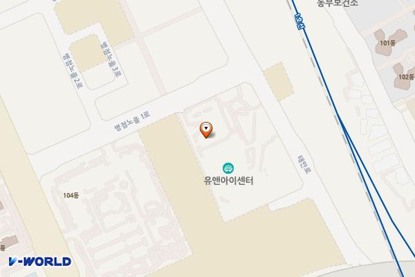 유앤아이센터 위치 지도 — 경기도 화성시 태안로 145