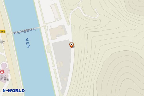 화천청소년수련관 주차장 위치 지도 — 강원특별자치도 화천군 화천읍 산천어길 79