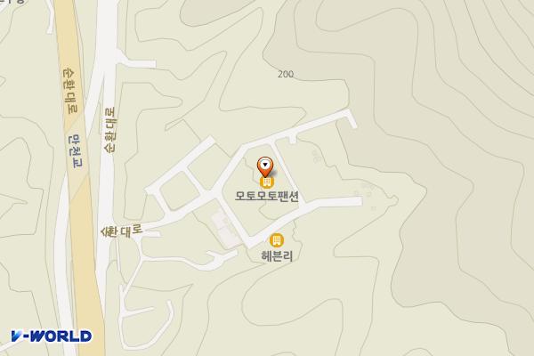 춘천 모토모토 위치 지도 — 강원특별자치도 춘천시 동면 순환대로 1156-19