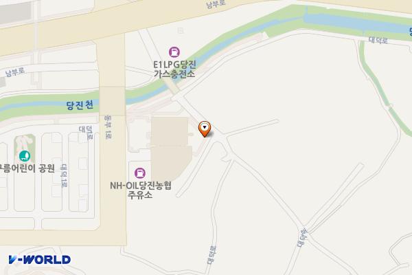 당진농협 위치 지도 — 충청남도 당진시 동부1로 15
