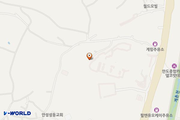 안성축협 위치 지도 — 경기도 안성시 안성맞춤대로 833