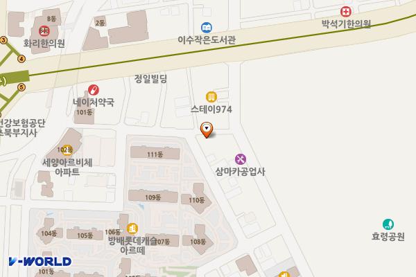 사랑나눔요양센터 위치 지도 — 서울특별시 서초구 방배천로24길 38