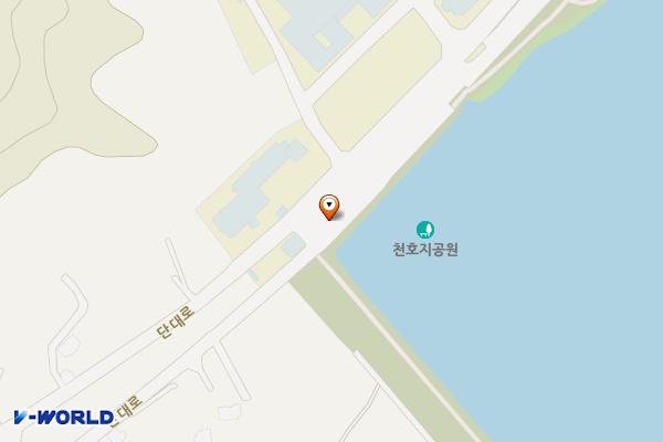 단국대학교 천안캠퍼스 정문 (급) 위치 지도 — 충청남도 천안시 동남구 단대로 119