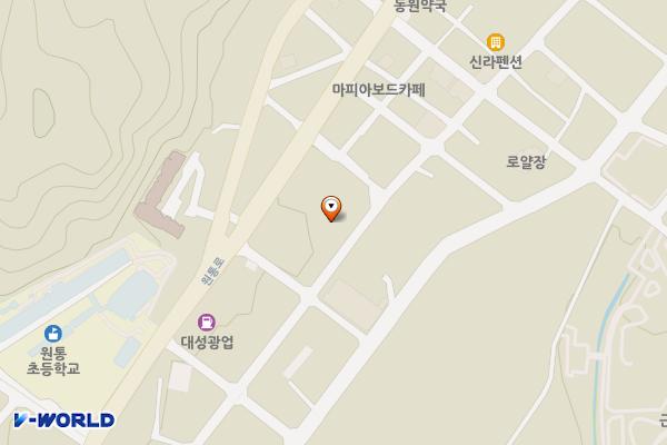 북면 제4공영주차장 위치 지도 — 강원특별자치도 인제군 북면 원통리 715-2