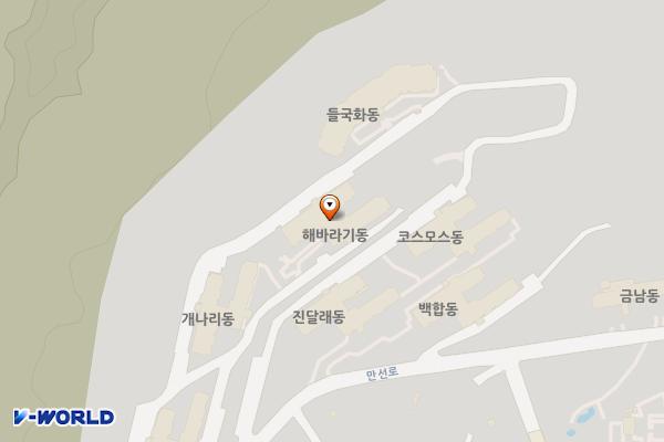 무주리조트 해바라기1동 위치 지도 — 전북특별자치도 무주군 설천면 만선로 185