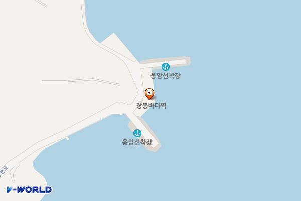 장봉 선착장 주차장 위치 지도 — 인천광역시 옹진군 북도면 장봉로 75
